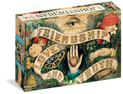 John Derian Paper Goods: Friendship, Love, and Truth 1,000-Piece Puzzle foto