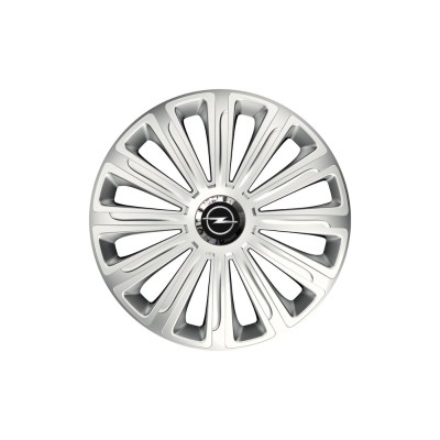Set 4 capace roti Cu Inel Cromat Trend R14 pentru gama auto Opel foto