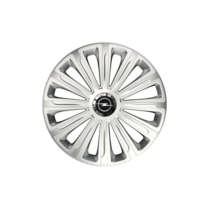 Set 4 capace roti Cu Inel Cromat Trend R14 pentru gama auto Opel