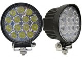 Proiector LED Auto Rotund Breckner Germany 42W, 3080lm, 10-30V, IP67, 6000K, Off Road, Utilaje, Camioane