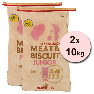 Magnusson Meat &amp;amp;amp; Biscuit JUNIOR 2x10kg foto