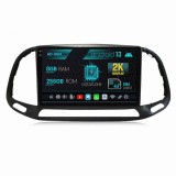 Navigatie Fiat Doblo (2015+), Android 13, X-Octacore 8GB RAM + 256GB ROM, 9.5 Inch - AD-BGX9008+AD-BGRKIT359