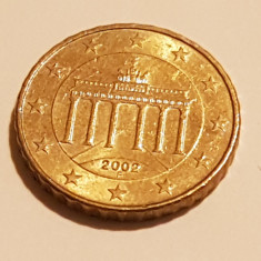 Moneda 10 eurocent Germania 2002