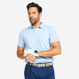 Tricou Polo Golf MW500 Albastru deschis Bărbați