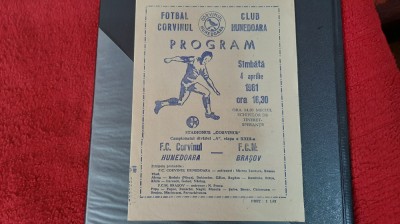 program Corvinul Hd. - FCM Brasov foto