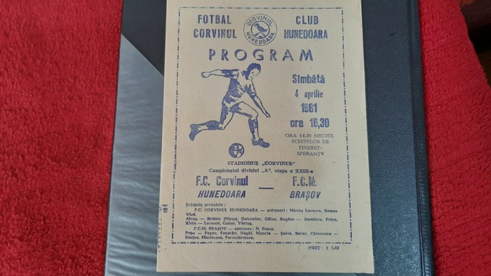 program Corvinul Hd. - FCM Brasov