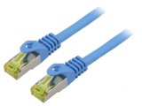 Cabluri Patch S/FTP 6a LSZH albastru 2m 27AWG, Lanberg