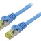 Cabluri Patch S/FTP 6a LSZH albastru 2m 27AWG