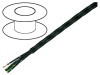 Cablu HELUFLON FEP-6Y 3G1mm2 Negru 100-205&deg;C
