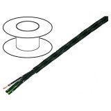 Cablu FEP Negru 4G0.25mm2 600V