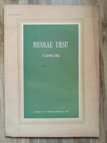 Nicolae Ursu - Coruri