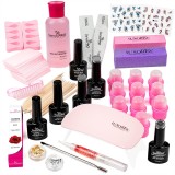 Cumpara ieftin Kit Oja Semipermanenta SensoPRO Milano 10ml cu Lampa UV LED #01