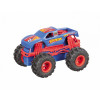 Masinuta Mondo Hot Wheels Monster Truck Race, telecomanda, 2.4 Ghz, varsta 3 ani+, plastic, Rosu/Albastru