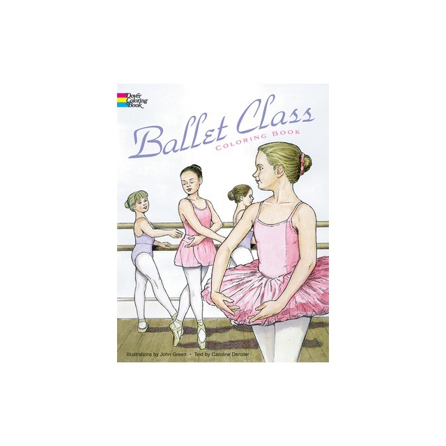 Ballet Class Coloring Book
