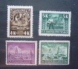 Set timbre Germania Generalgouvernement Lublin Cehoslovacia Insurectia Slovaca SNP - A228