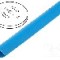 Tub termocontractant, 4.8mm, {{Lungime}}, albastra, CYG/KTG - CB-HFT(2X) 4.8