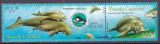 Noua Caledonie 2003 fauna balene MI 1300-1301 MNH, Nestampilat