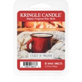 Kringle Candle Cozy &amp; Warm ceară pentru aromatizator 64 g
