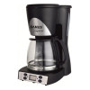 Cafetiera electrica Samus Tempora, 1000W, 1.5L, 12 cesti, filtru permanent, timer, display digital, negru