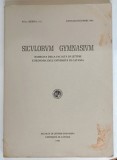 SICVLORVM GYMNASIVM , RASSEGNA DELLA FACOLTA DI LETTERE E FILOSOFIA DELL ' UNIVERSITA DI CATANIA , XXXIX , 1 - 2 , 1986