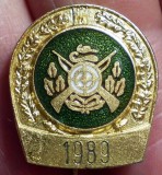 I.228 INSIGNA TIR VANATOARE 1989