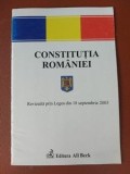 Constitutia Romaniei revizuita prin legea din 18 Sepembrie 2003