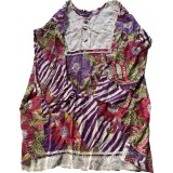 Bluza dama, model cu flori, marimea M