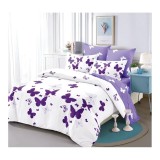 Cumpara ieftin Lenjerie de Pat Bumbac Finet, 6 Piese, Pat Dublu - CPL242