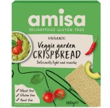 Crispbread (Painici) Veggie Garden Fara Gluten Bio Amisa 100gr