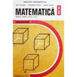 1981 Matematica. Manual pentru clasa a VIII-a Geometrie Ion Cuculescu C Ottescu, Clasa 8