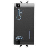 Senzor temperatura 1M Gewiss Chorus KNX negru GW12799