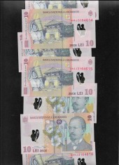 10 lei 2018 (2024) unc pret pe bucata
