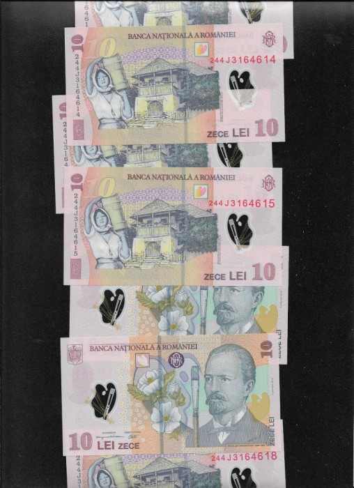 10 lei 2018 (2024) unc pret pe bucata