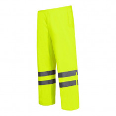 Pantalon reflectorizant impermeabil / verde - xl