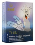 Prezervative subtiri Amor Thin 3 buc