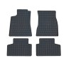 Set covorase auto din cauciuc pentru Mercedes Clasa GLB X247 2019-&amp;gt; prezent, presuri RapidAuto, Negru
