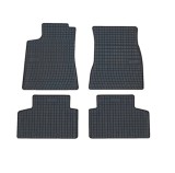 Set covorase auto din cauciuc pentru Mercedes Clasa GLB X247 2019-&amp;gt; prezent, presuri RapidAuto, Negru