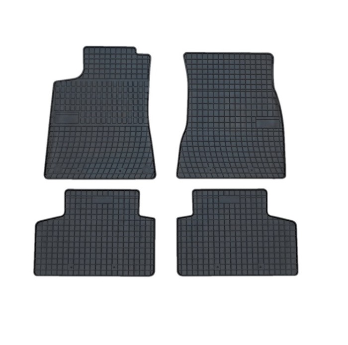 Set covorase auto din cauciuc pentru Mercedes Clasa GLB X247 2019-&amp;gt; prezent, presuri RapidAuto, Negru AutoDrive ProParts