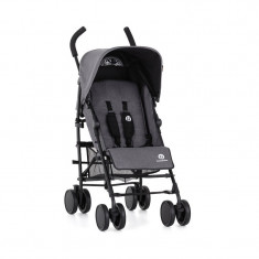 Carucior sport, Petite&Mars, Musca, Cu spatar reglabil, Capotina XXL, Usor, 7.9 kg, 6 luni+, Conform cu standardul european de securitate EN 1888:2018