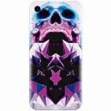 Husa silicon pentru Apple Iphone 6 / 6S, Abstract Framed Skull