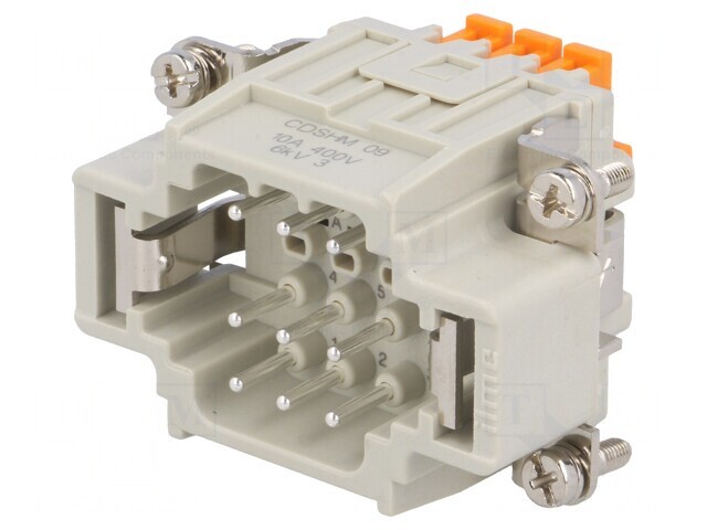 Conector HDC Tată 9 PIN 400V 10A