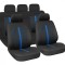 Huse scaun Stinger 9buc Negru/Albastru