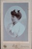 1907 Foto CDV atelier Galfy Gyorgy ABRUD / portret Iudita SUCIU / adnotata verso