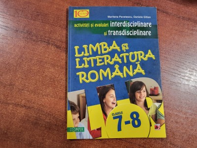 Activitati si evaluari interdisciplinare si transdiciplinare.Limba si lit.romana foto