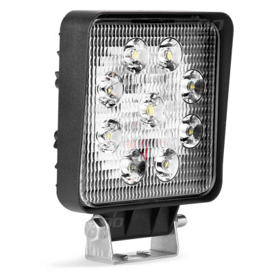 Proiector LED pentru Off-Road, ATV, SSV, culoare 6500K, LED FLOOD,, tensiune 9 - 36V, dimensiune, 110 x 110 mm foto