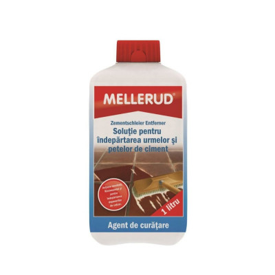 Solutie Indepartare Pete de Ciment Mellerud, 1 L, Solutie Curatare Ciment, Solutie Curatare Pete de Ciment, Solutie Curatare Urme de Ciment, Detergent foto