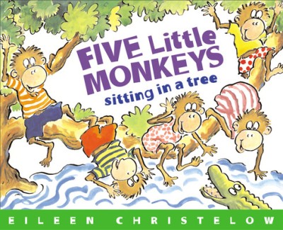 Five Little Monkeys Sitting in a Tree foto