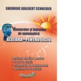 Memorator si indrumar de matematica. Algebra pentru liceu