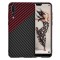 Husa pentru Huawei P20 Pro, Techsuit, Carbonite FiberShell Vortex, Rosie