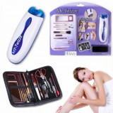 Cumpara ieftin Mini epilator Wizzit + Trusa de manichiura - pedichiura